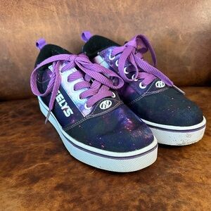 Heelys Purple Galaxy Kids Sneakers